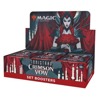 MTG - Innistrad: Crimson Vow Set Booster Display (30 Packs) - EN - Celestial GameShop - 630509994496