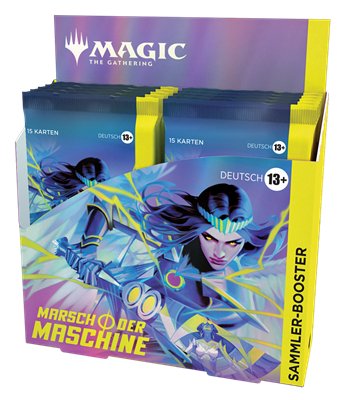 MTG - March of the Machine Collector's Booster Display (12 Packs) - DE - Celestial GameShop - 5010994196752