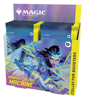 MTG - March of the Machine Collector's Booster Display (12 Packs) - EN - Celestial GameShop - 195166208350