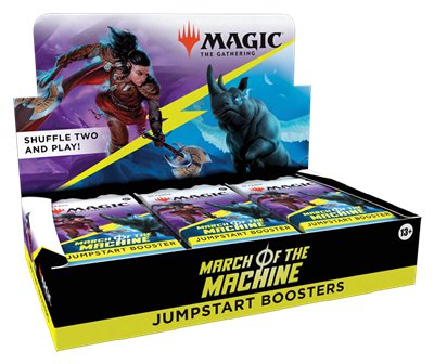 MTG - March of the Machine Jumpstart Booster Display (18 Packs) - DE - Celestial GameShop - 5010996129529