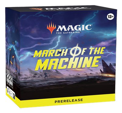 MTG - March of the Machine Prerelease Pack Display (15 Packs) - DE - Celestial GameShop - D17971000