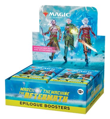 MTG - March of the Machine: The Aftermath Booster Display (24 Packs) - EN - Celestial GameShop - 195166213798