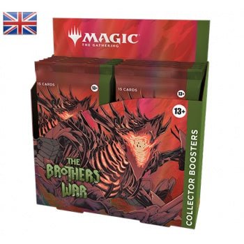 MTG - The Brothers War Collector's Booster Display (12 Packs) - EN - Celestial GameShop - 00195166151243