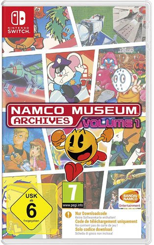 Namco Museum Archives Vol.1 SwitchCode in a box - Celestial GameShop - 3391892012019