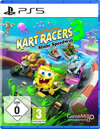 Nickelodeon Kart Racers 3 Slime Speedway PS-5 - Celestial GameShop - 5060968300166