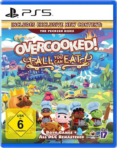 Overcooked all you can Eat PS-5 - Celestial GameShop - 5056208808882