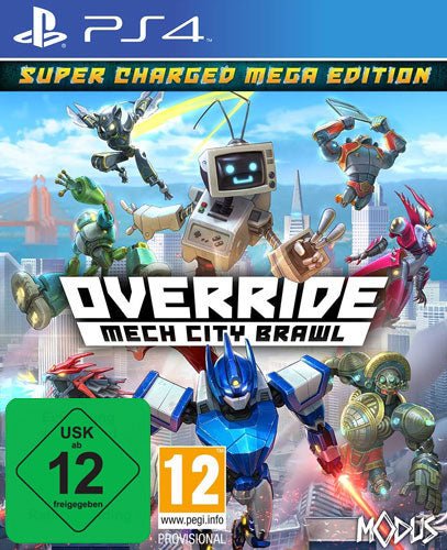 Override: Mech City Brawl PS-4 S.C. Super Charged Mega Edition - Celestial GameShop - 4041417680733