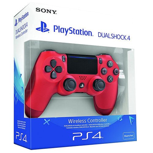 PS4 Controller org. Magma Red V2 wireless Dual Shock 4 UN 3481 Li-ion batteries contained in equipment - Celestial GameShop - 711719814153