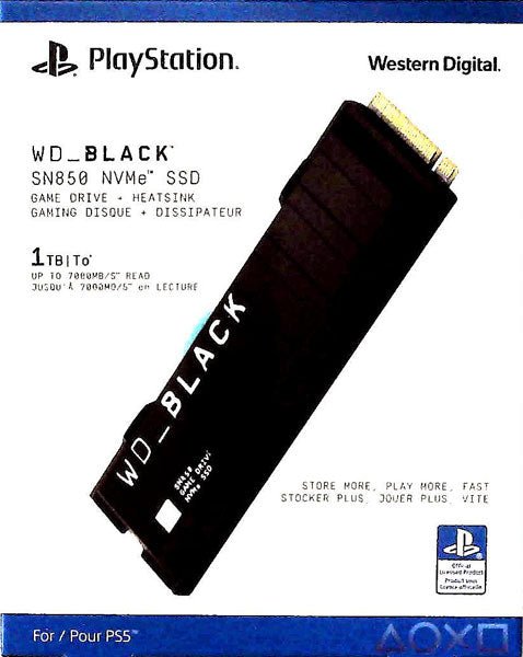 PS5 Game Drive SSD 1TB intern off. lizensiert - Celestial GameShop - 619659196196