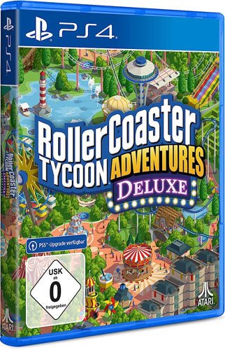 RollerCoaster Tycoon Adventures Deluxe PS-4 - Celestial GameShop - 5056635604583