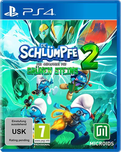 Schlümpfe 2 PS-4 Der Gefangene des grünen Steins - Celestial GameShop - 3701529507373
