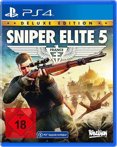 Sniper Elite 5 PS-4 DELUXE uncut - Celestial GameShop - 5056208814517
