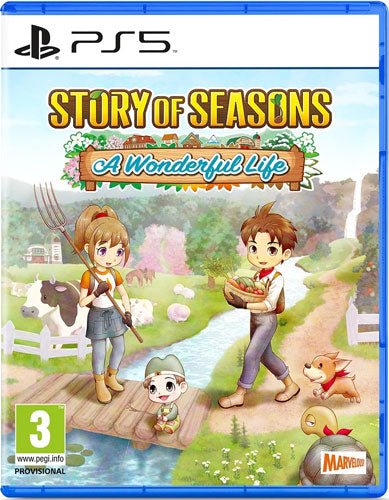 Story of Seasons: A Wonderful Life PS-5 UK - Celestial GameShop - 5060540771643
