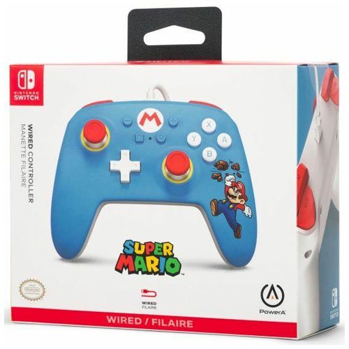 Switch Controller wired Mario Ziegelbrecher - Celestial GameShop - 617885061813