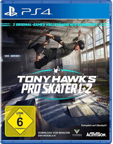 Tony Hawks Pro Skater 1+2 PS-4 Remastered - Celestial GameShop - 5030917291180