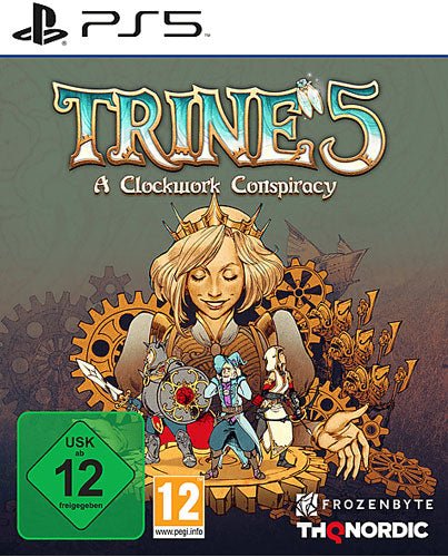 Trine 5 PS-5 A Clockwork Conspiracy - Celestial GameShop - 9120080079671