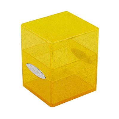 UP - Satin Cube - Glitter Yellow - Celestial GameShop - 16012