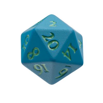 UP - Vivid Heavy Metal Dice: Teal - Celestial GameShop - 15942